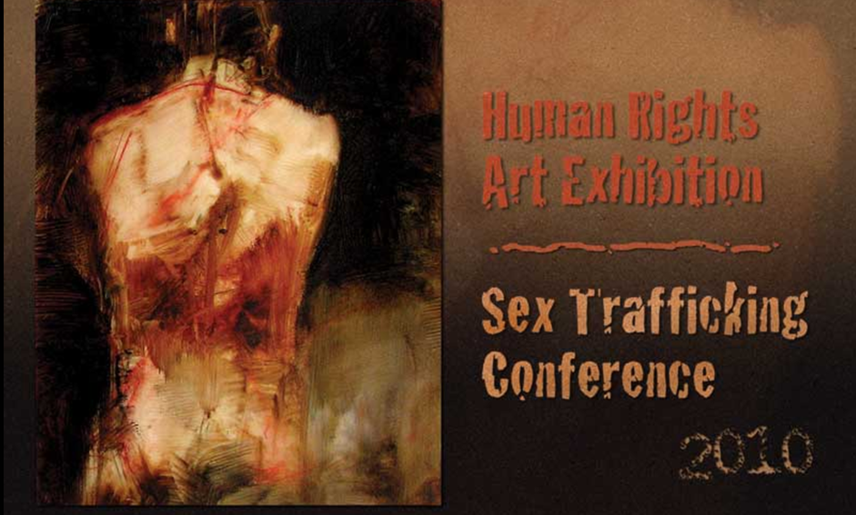Human Rights Art Exhibition, Sex Trafficking Conference 2010
